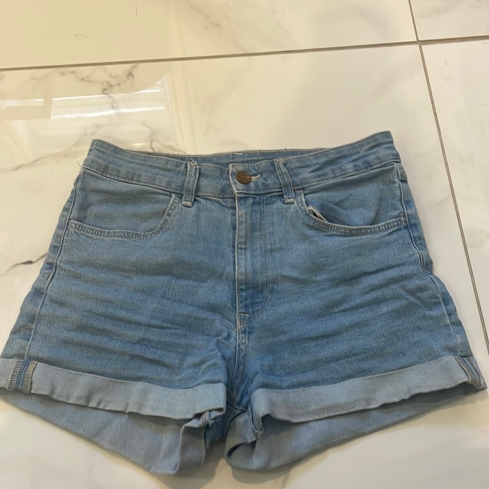 Short en jeans